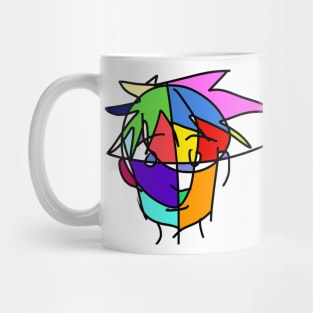 Abstract Guy Mug